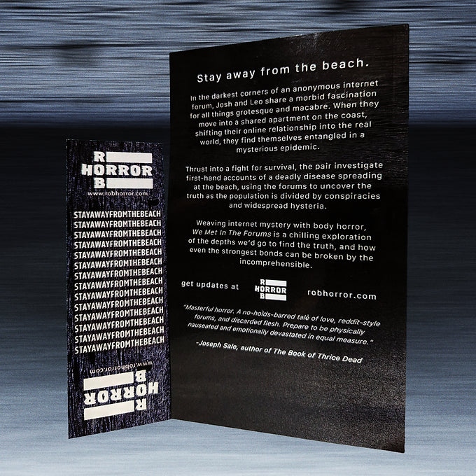 'We Met In The Forums' - Signed Paperback + Exclusive Bookmark