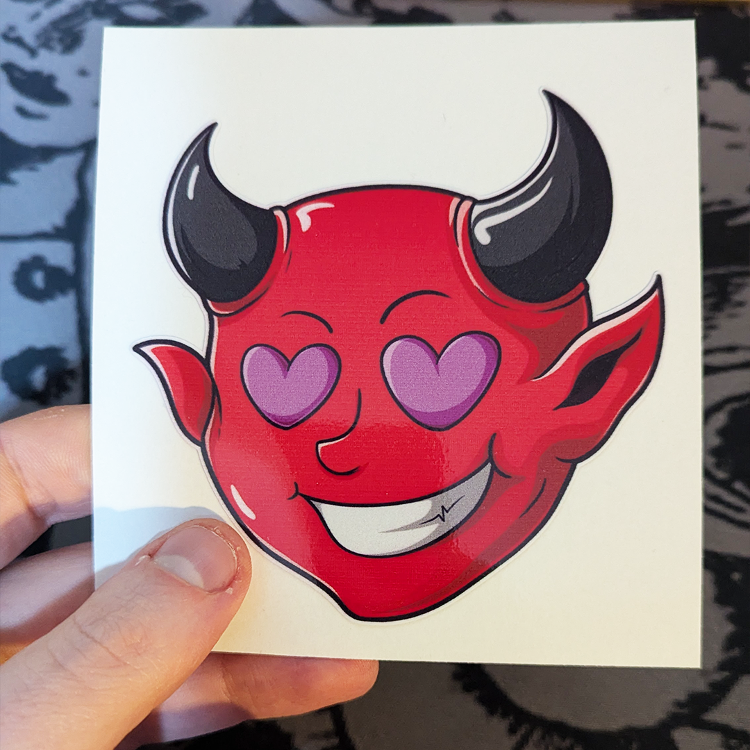 Zombie / Devil Sticker