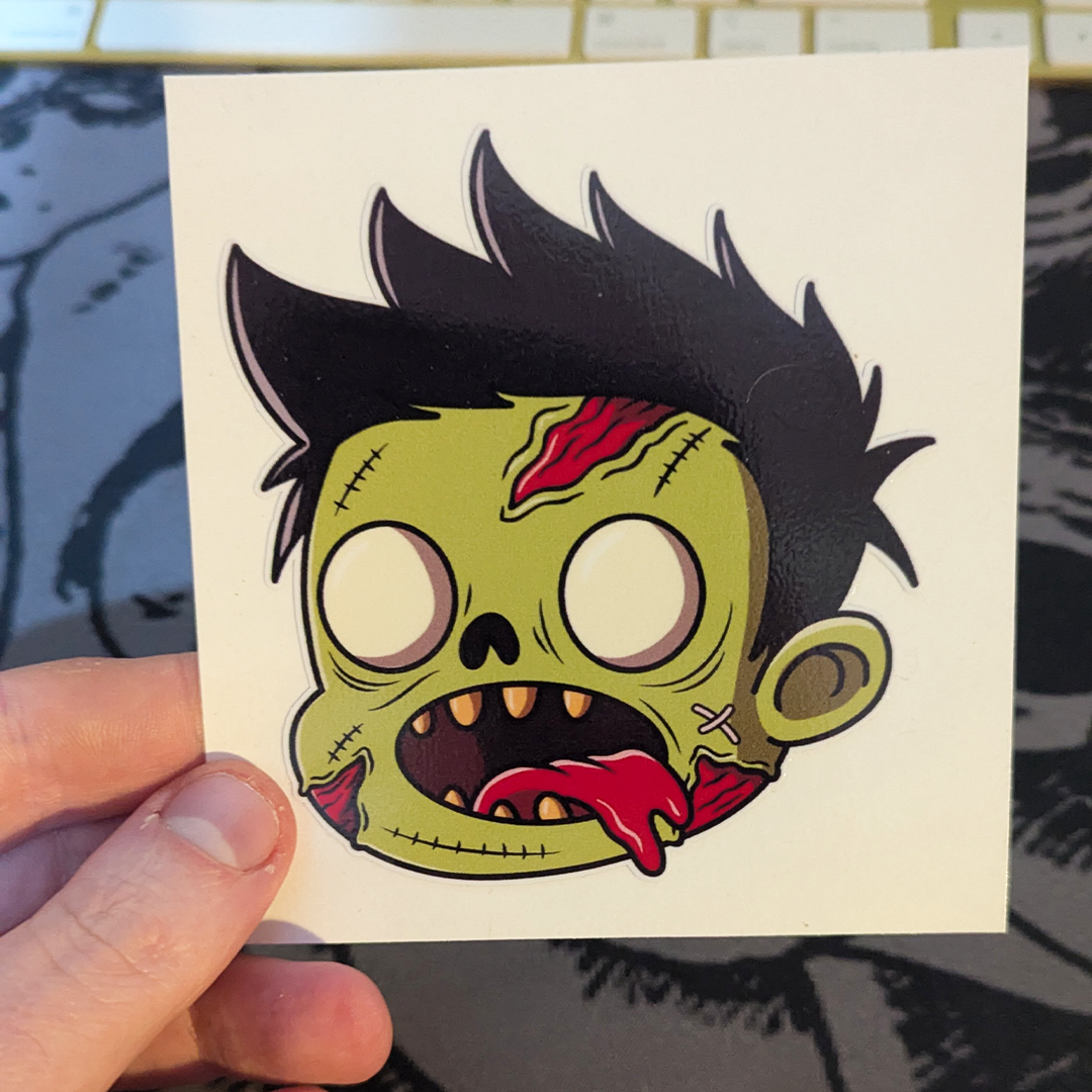 Zombie / Devil Sticker