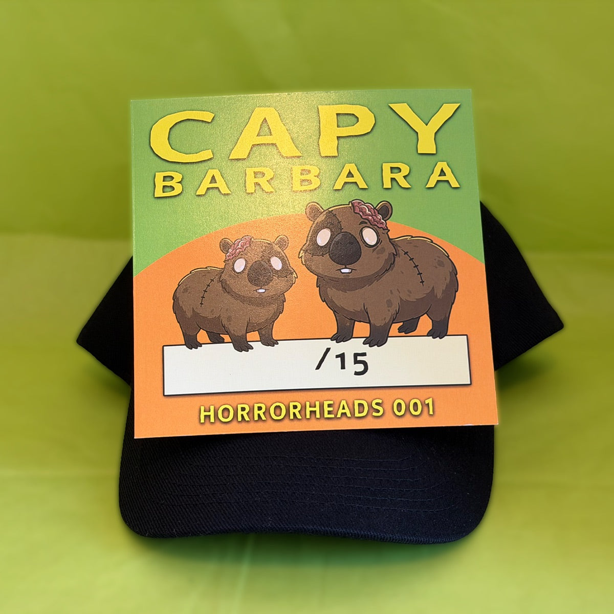 ‘Barbara’ Black Cap // HORRORHEADS001