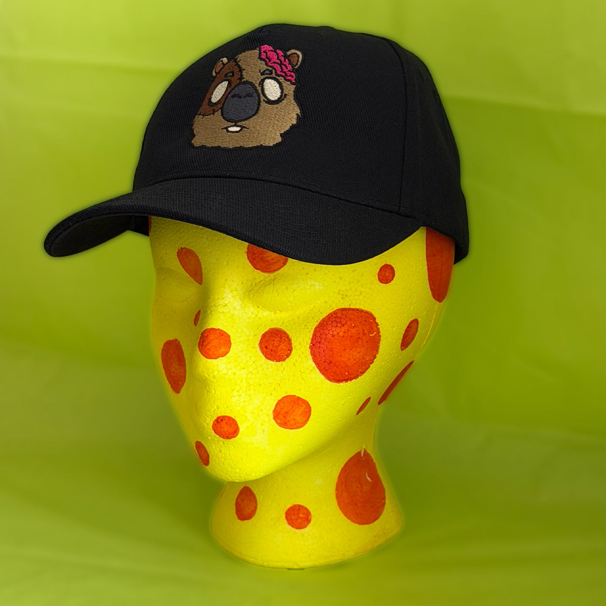 ‘Barbara’ Black Cap // HORRORHEADS001