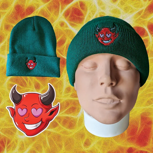 DEVIL Beanie + Sticker