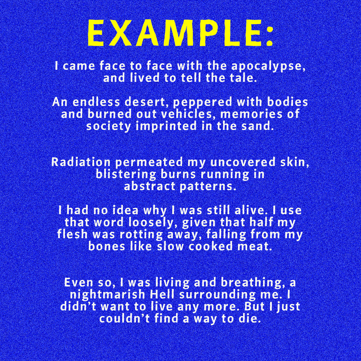 Tip for a Drabble