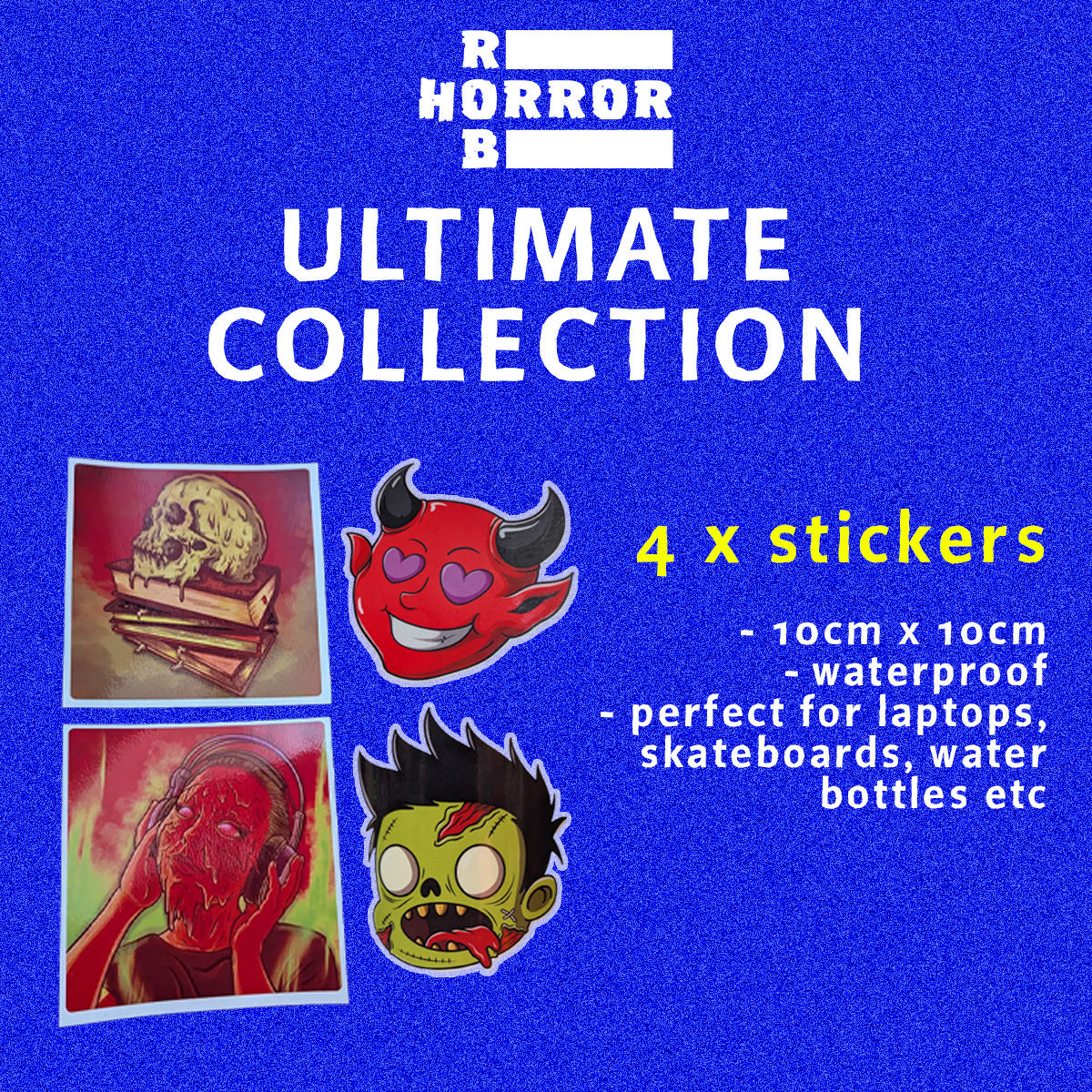 'Ultimate Collection' - Six signed horror books + merch