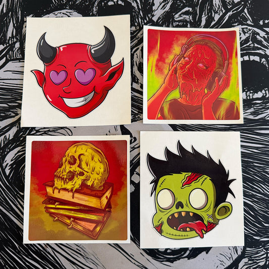 RobHorror Sticker Pack #1